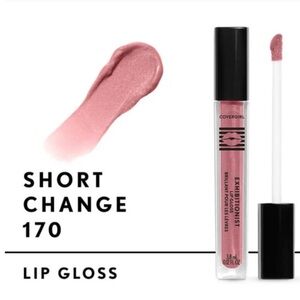 Covergirl Exhibitionist Lip Gloss 170 Short Change NEW Hydrating